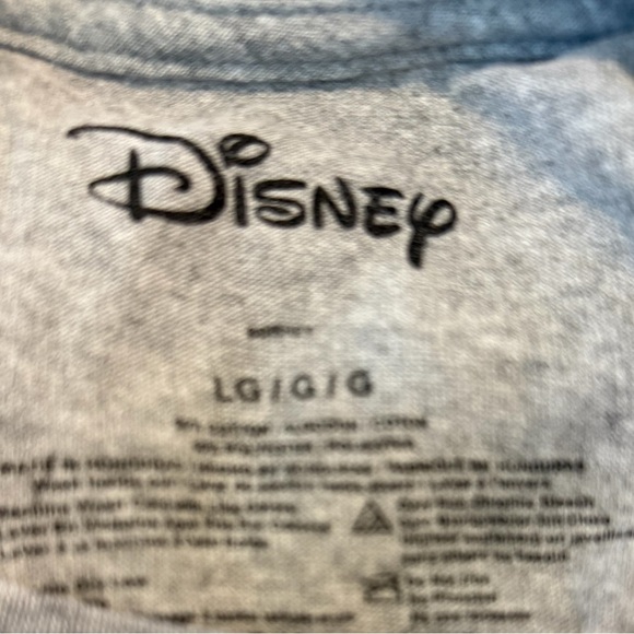 Disney Gray Grumpy Logo T-Shirt - Picture 3 of 3
